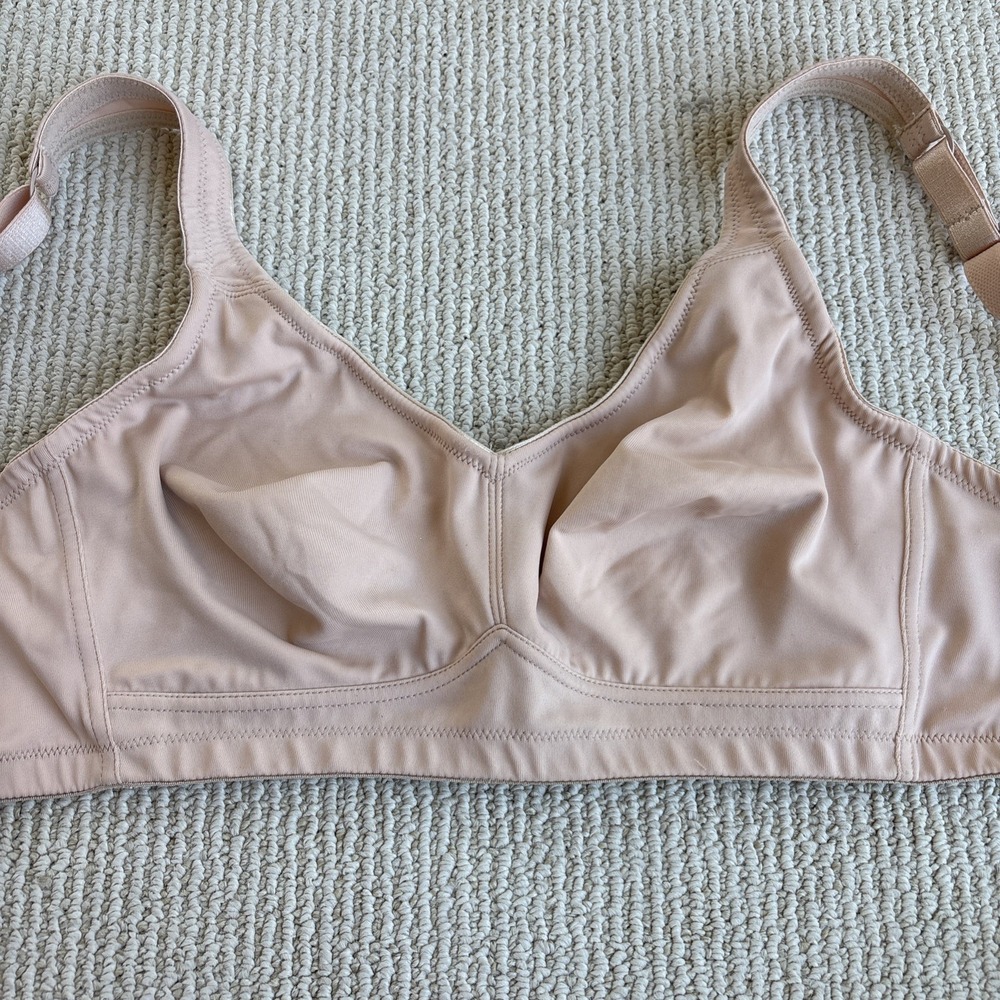 Amoena Marlena 2167 Nude Comfort Bra 42A Adjustable Straps